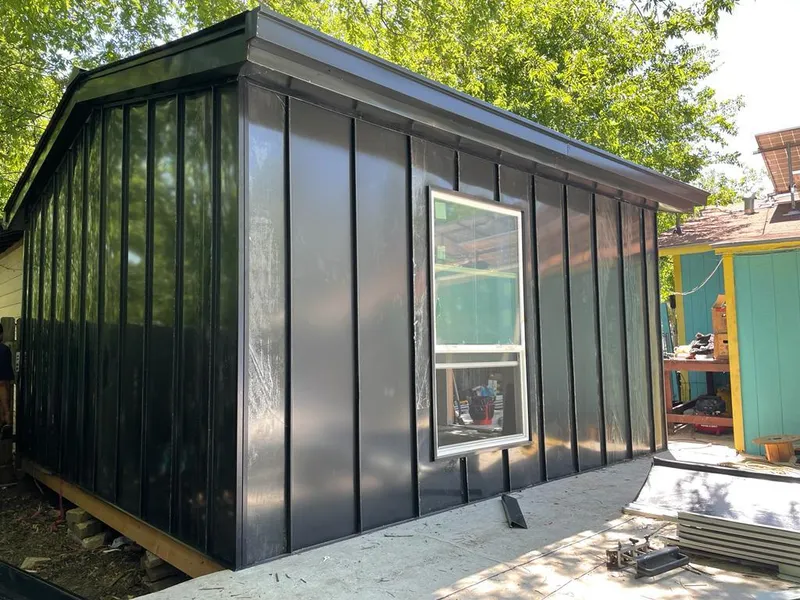 Black standing seam metal wall panels for Roof Inspection in Atlantic Beach
